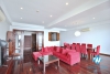 Luxurious apartment with stunning lake view for rent on Xuan Dieu street, Westlake, Tay ho, Hanoi