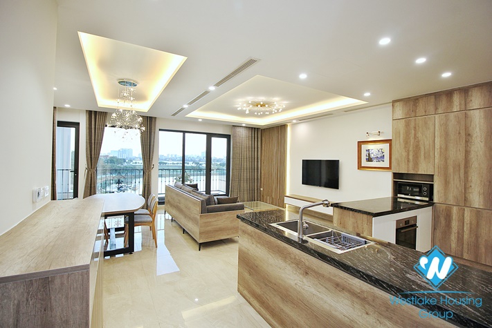 Morden - Quality apartment for rent in To Ngoc Van st, Tay Ho District 