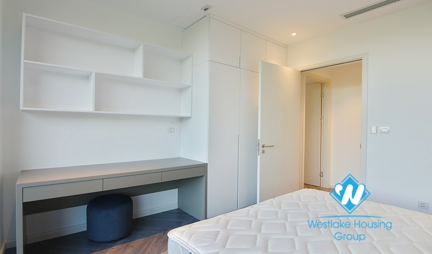 Modern furnished two bedroom apartment for rent in Ngoc Thuy near French international school.