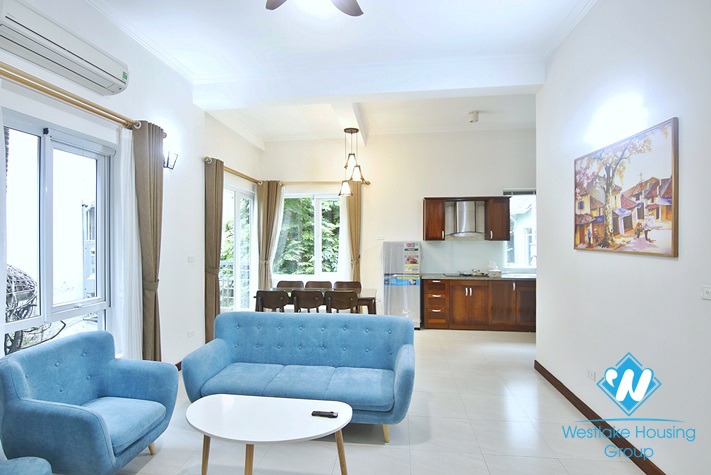 Rental cosy apartment for rent with 2 bedrooms, location in Tay Ho area.