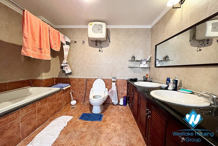 Nice villa for rent in C Block Ciputra, Tay Ho, Ha Noi