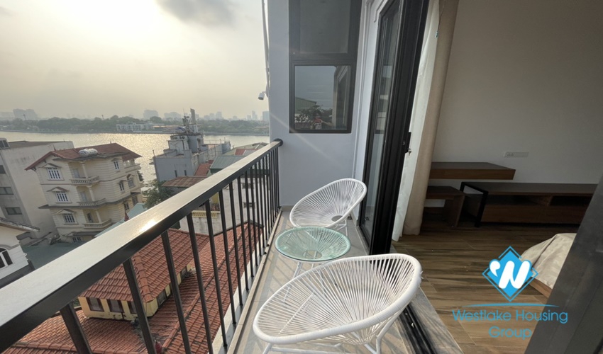 A brand new 02 bedroom apartment for rent in Tu hoa, Tay ho, Hanoi