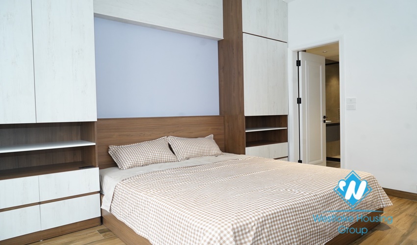 A brand new 02 bedroom apartment for rent in Tu hoa, Tay ho, Hanoi