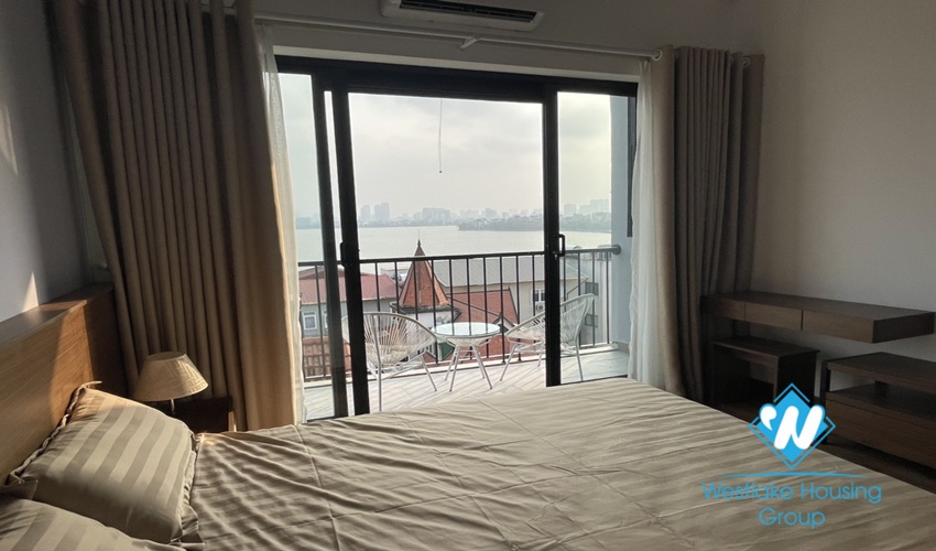 A brand new 02 bedroom apartment for rent in Tu hoa, Tay ho, Hanoi
