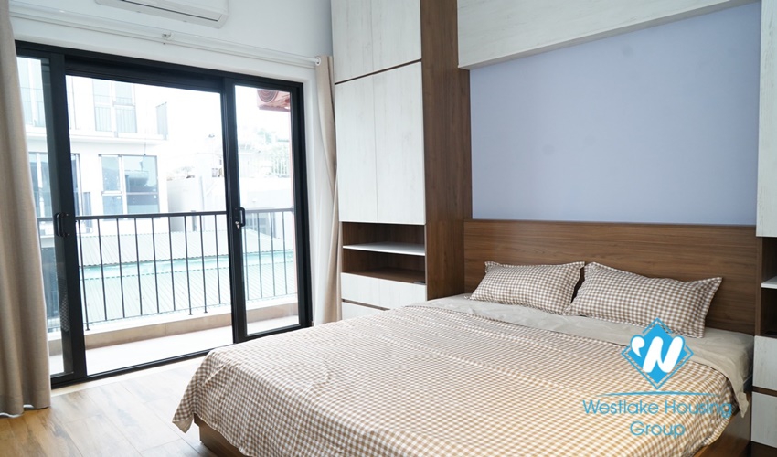 A brand new 02 bedroom apartment for rent in Tu hoa, Tay ho, Hanoi