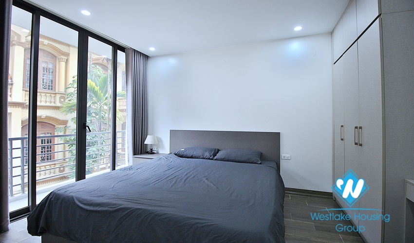 Bright one bedroom for rent in To Ngoc Van st, Tay Ho District 