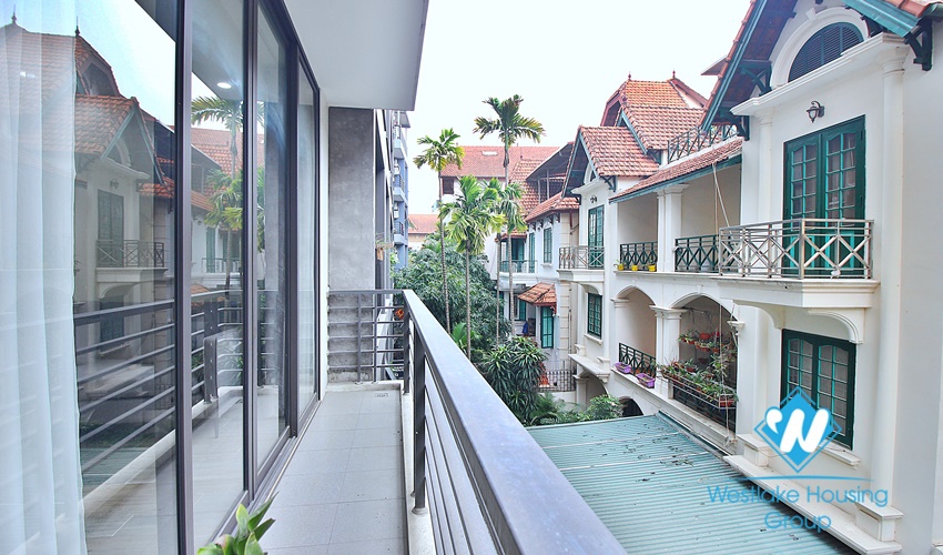 Bright one bedroom for rent in To Ngoc Van st, Tay Ho District 