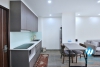 Bright one bedroom for rent in To Ngoc Van st, Tay Ho District 