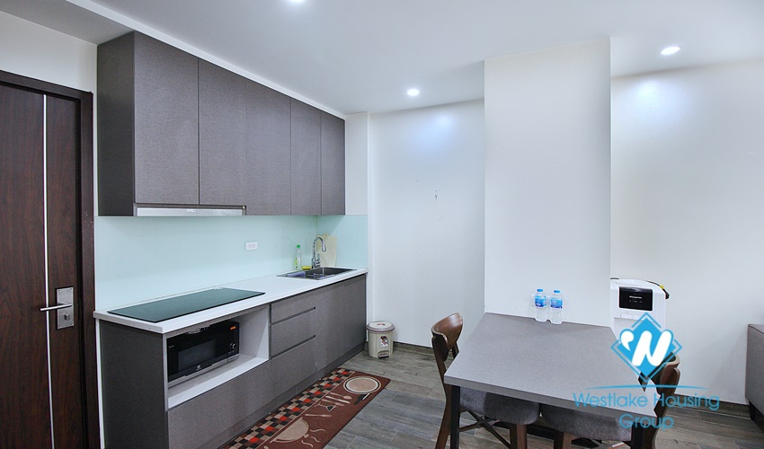 Bright one bedroom for rent in To Ngoc Van st, Tay Ho District 