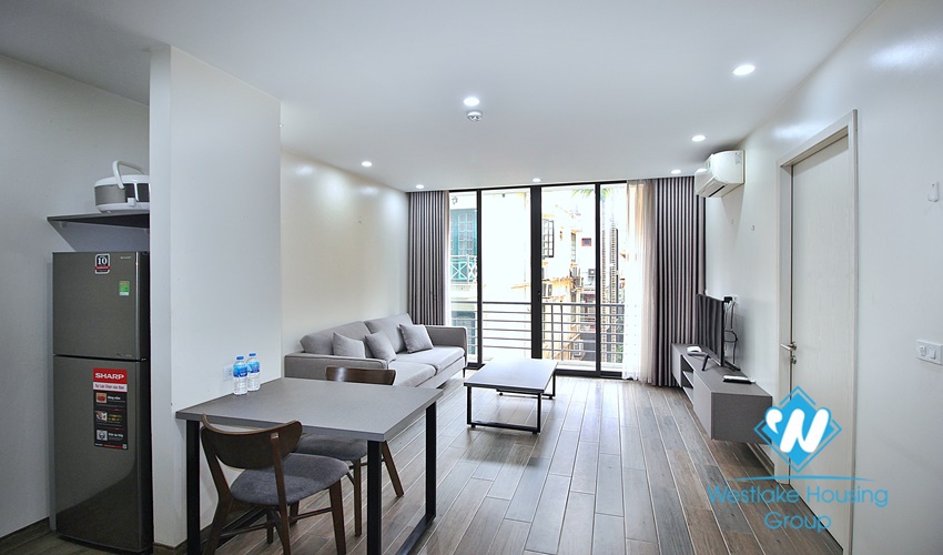 Bright one bedroom for rent in To Ngoc Van st, Tay Ho District 