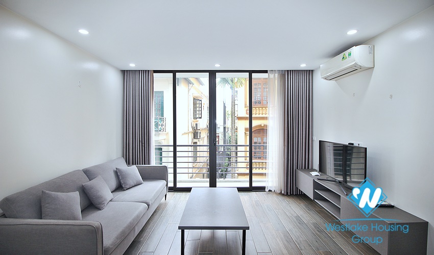 Bright one bedroom for rent in To Ngoc Van st, Tay Ho District 