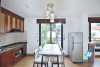Good and clean two bedroom apartment for rent in Xuan Dieu street, Tay Ho, Ha Noi