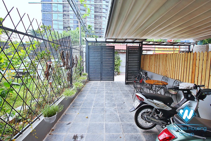 A beautiful house with nice deisgn for rent in Tay ho District 