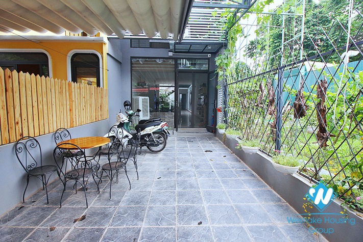 A beautiful house with nice deisgn for rent in Tay ho District 