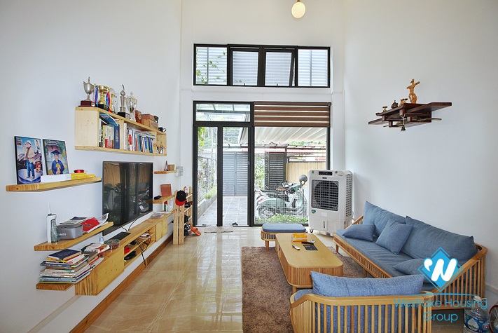 A beautiful house with nice deisgn for rent in Tay ho District 