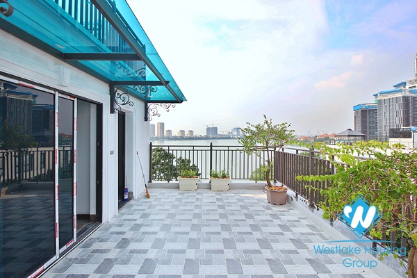 A brand new house with elevator for rent in Tay ho, Ha noi