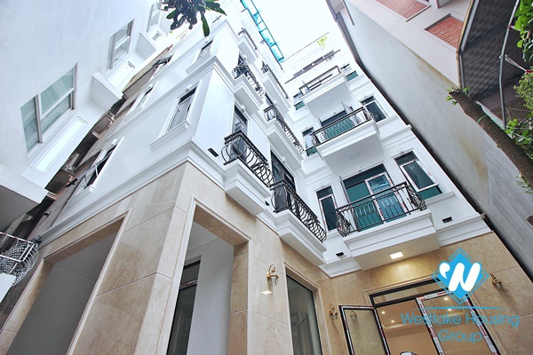 A brand new house with elevator for rent in Tay ho, Ha noi