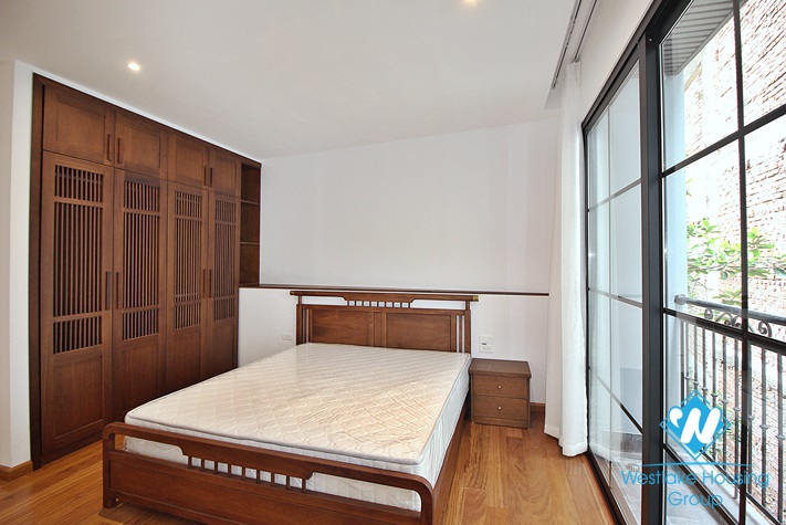 A brand new 2 bedroom apartment with big balcony for rent in Tay ho, Hanoi
