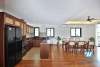 Brand new and lake view 4 beds duplex apartment for rent in Tay Ho area