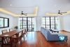 Brand new and lake view 4 beds duplex apartment for rent in Tay Ho area