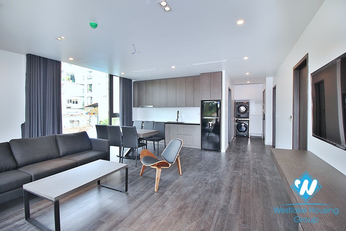 Brand new 2 bedroom apartment for rent in Xuan dieu, Tay ho, Hanoi