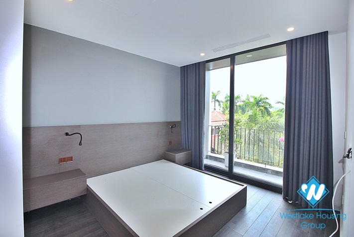 Brand new 2 bedroom apartment for rent in Xuan dieu, Tay ho, Hanoi