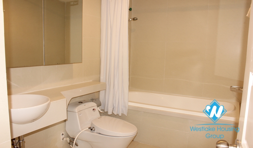 Furnished, stunning new apartment for rent on Pham Huy Thong, Ngoc Khanh, Ba Dinh, Hanoi