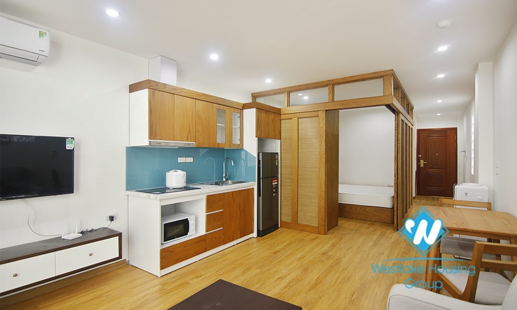 One bedroom apartment for rent in Dao Tan, near Lotte.