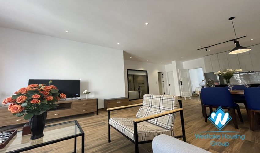 A brand new 02 bedroom apartment for rent in Tu hoa, Tay ho, Hanoi