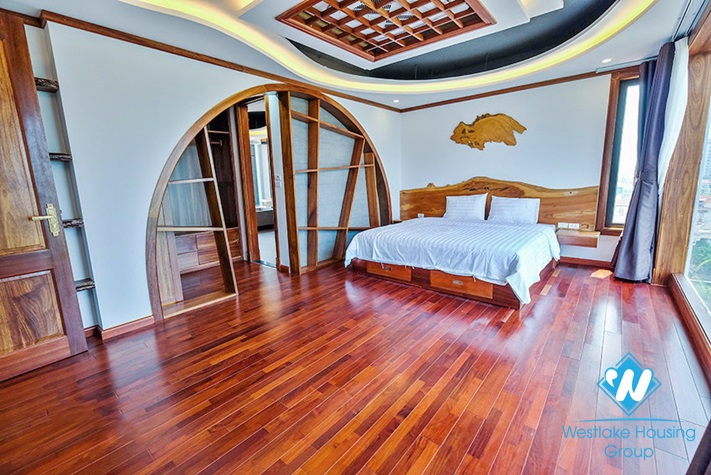 Luxury penthouse apartment for rent in To Ngoc Van st, Tay Ho District 