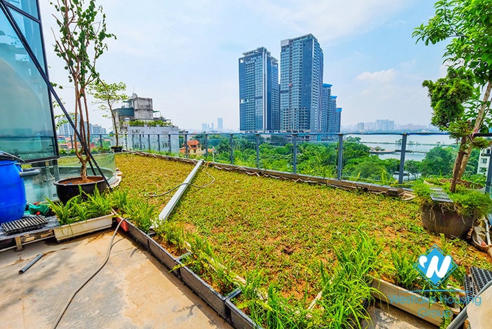 Luxury penthouse apartment for rent in To Ngoc Van st, Tay Ho District 