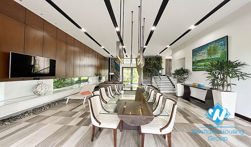 Beautiful and quality house for rent in Q Block, Ciputra, Ha Noi