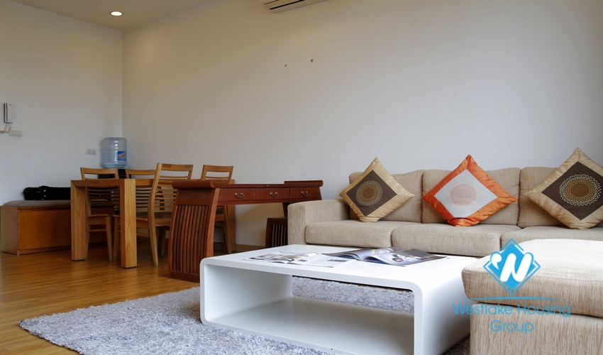 Furnished, stunning new apartment for rent on Pham Huy Thong, Ngoc Khanh, Ba Dinh, Hanoi