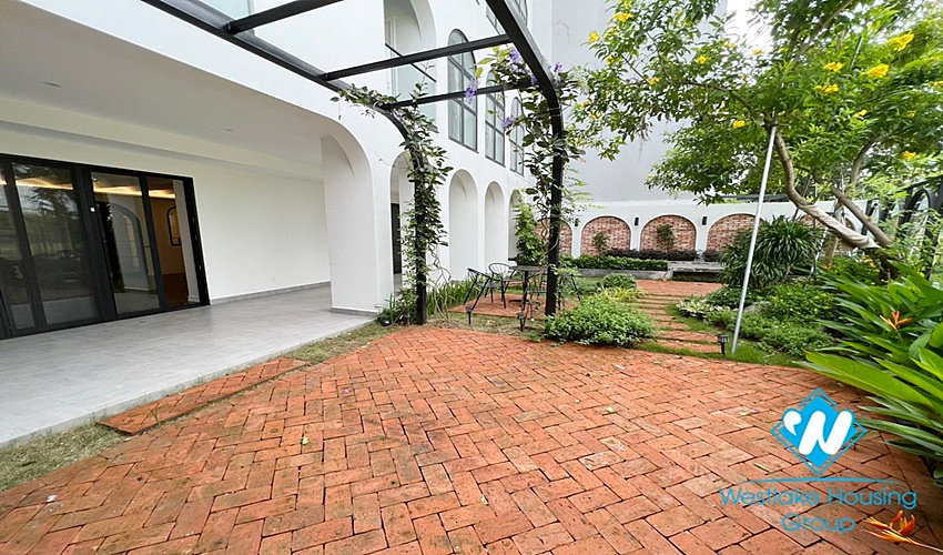 Super luxurious villa for rent in Q block, Ciputra area, Tay Ho