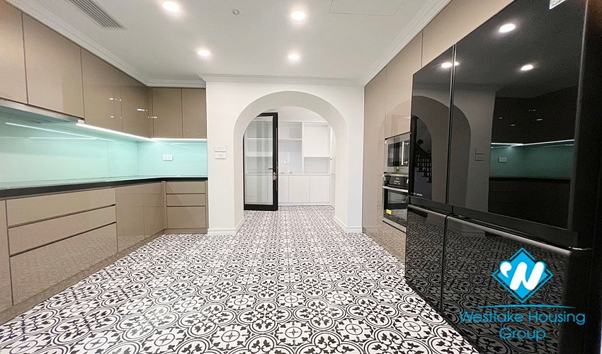 Super luxurious villa for rent in Q block, Ciputra area, Tay Ho