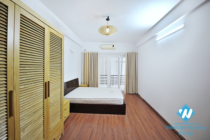 Spacious two bedroom apartment with lake view for rent on Nhat Chieu