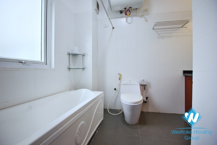 Spacious two bedroom apartment with lake view for rent on Nhat Chieu