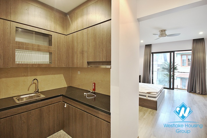 Spacious studio for rent in To Ngoc Van street, Tay Ho