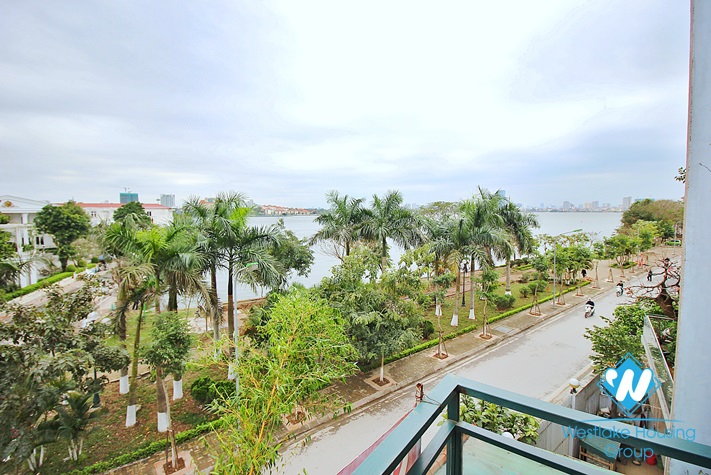 Lake side charming apartment for rent in Tay Ho