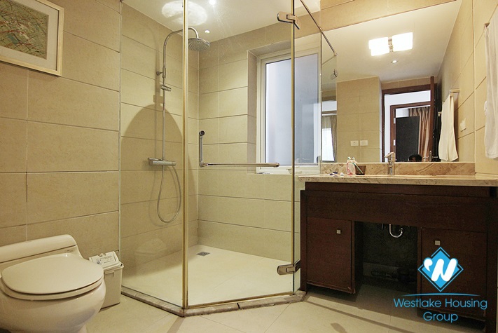 High quality and modern serviced apartment for rent in Tay Ho area, Ha Noi