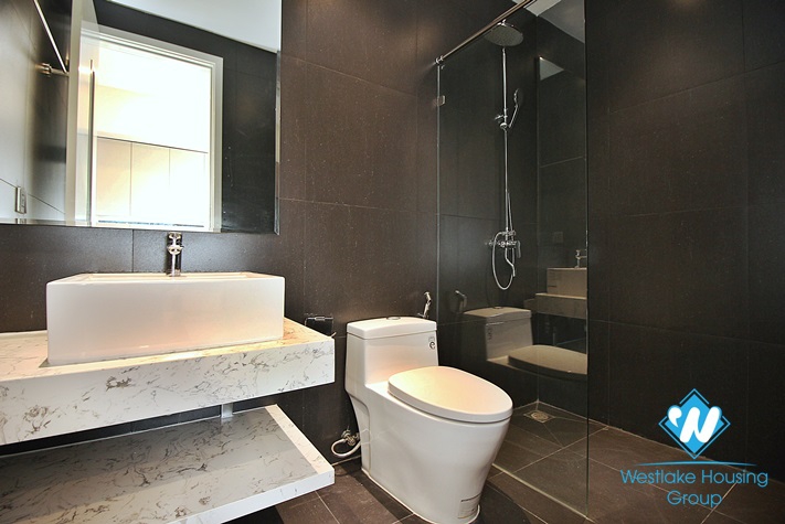 Lakeview and brandnew 3 beds apartment for rent in Tu Hoa area, Tay Ho