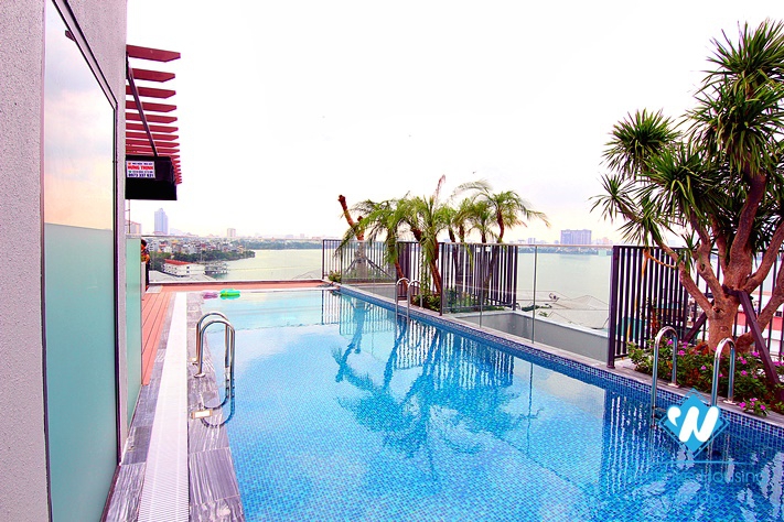 Beautiful bright 2-bedroom apartment on Tu Hoa Street, Tay Ho, Ha Noi