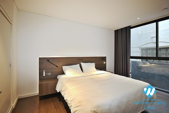 A newly 1 bedroom apartment for rent in To Ngoc Van, Tay Ho, Ha Noi