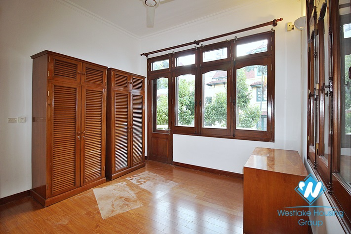 A big villa with garden and swimming pool for rent in Tay ho, Hanoi
