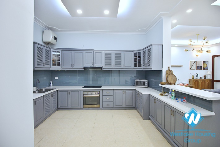 Lovely French villa for rent on To Ngoc Van, Tay Ho