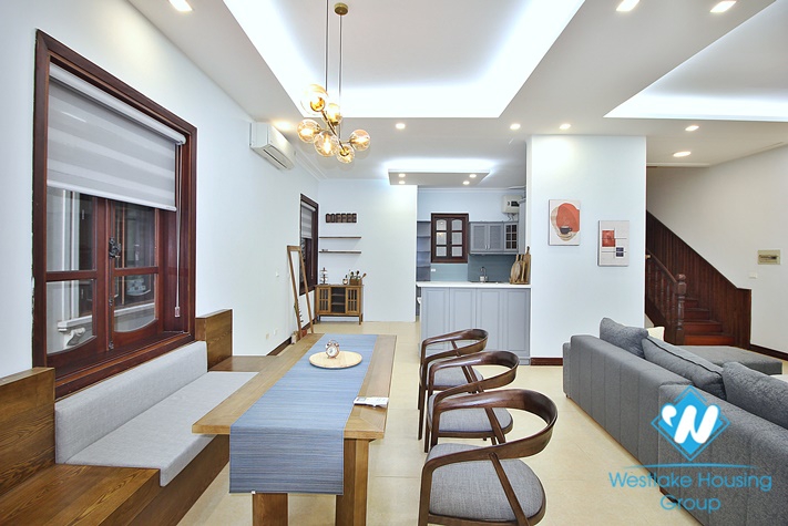 Lovely French villa for rent on To Ngoc Van, Tay Ho