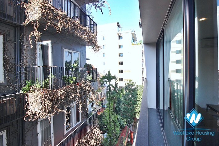 A modern and bright 2 bedroom apartment for rent in Tay ho, Hanoi