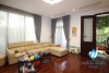 Four-bedroom semi-detached house for rent at Nguyet Que street Vinhome Harmony.