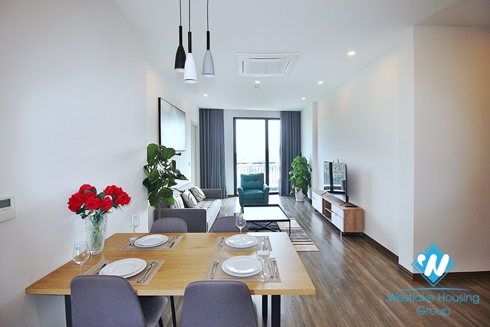 Lakeview and brandnew 3 beds apartment for rent in Tu Hoa area, Tay Ho