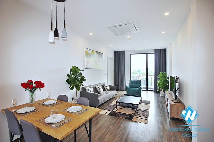 Lakeview and brandnew 3 beds apartment for rent in Tu Hoa area, Tay Ho